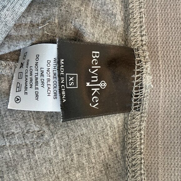 Belyn Key, Active Wear Golf Pants, Heather Grey, Size Extra Small - Picture 4 of 5